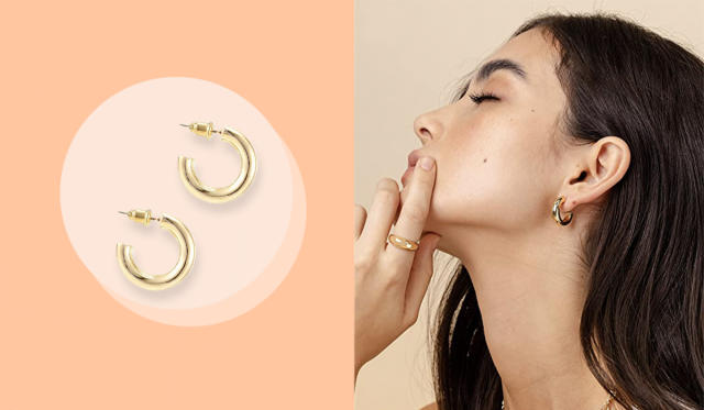 Volity Fashion Hoop Earrings for Women, Women's Hypoallergenic