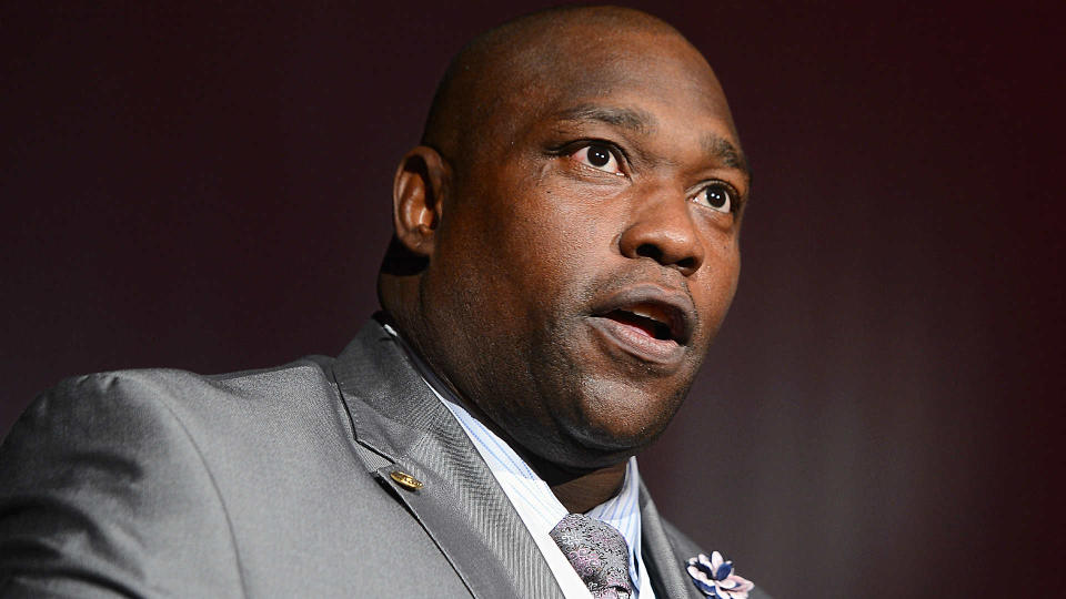 Warren Sapp went on a self defense campaign Wednesday to counter sexual harassment claims. (Getty)