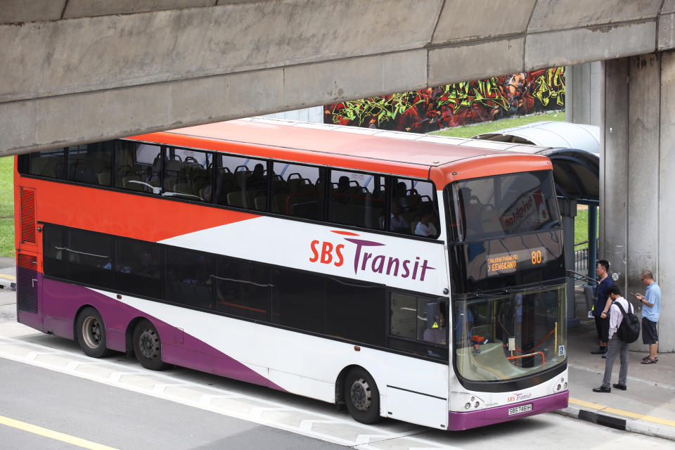 The civil suits against SBS Transit were filed with the State Courts on 28 February. (Yahoo News Singapore file photo)