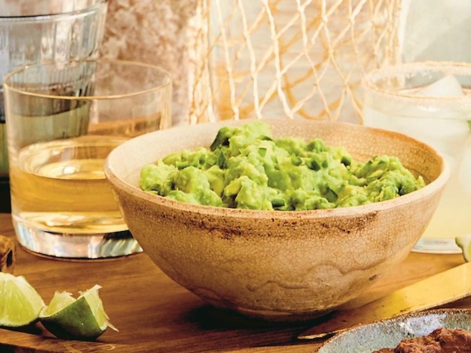 Beans, Guacamole, Chips and Salsa from True Comfot (Photo Credit Aubrie Pick)