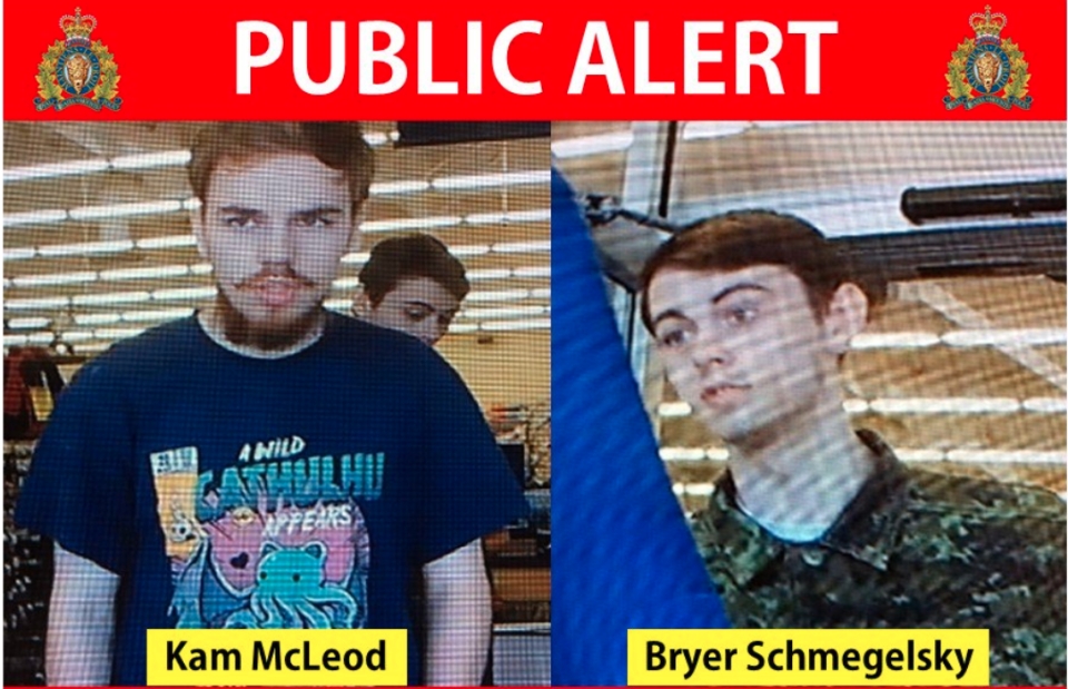 People in northern Manitoba are tense after RCMP announced two men in a national manhunt could be in the area.