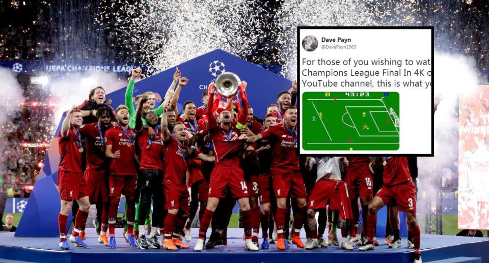 Viewers were left furious with the BT Sport stream of the Champions League final