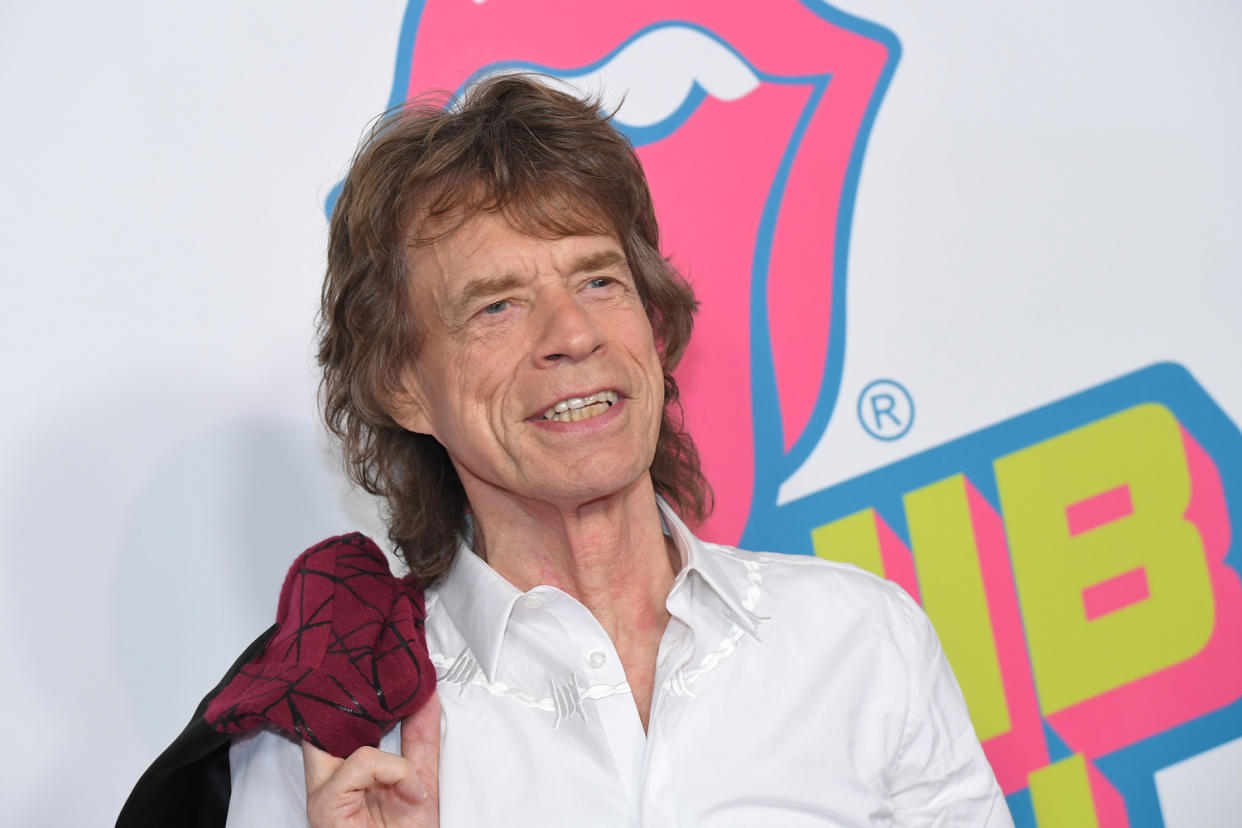 New music: Sir Mick Jagger: Angela Weiss/AFP/Getty