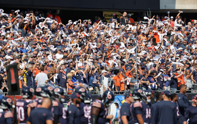 WATCH: Bears fans celebrate landing the No. 1 pick at Soldier Field