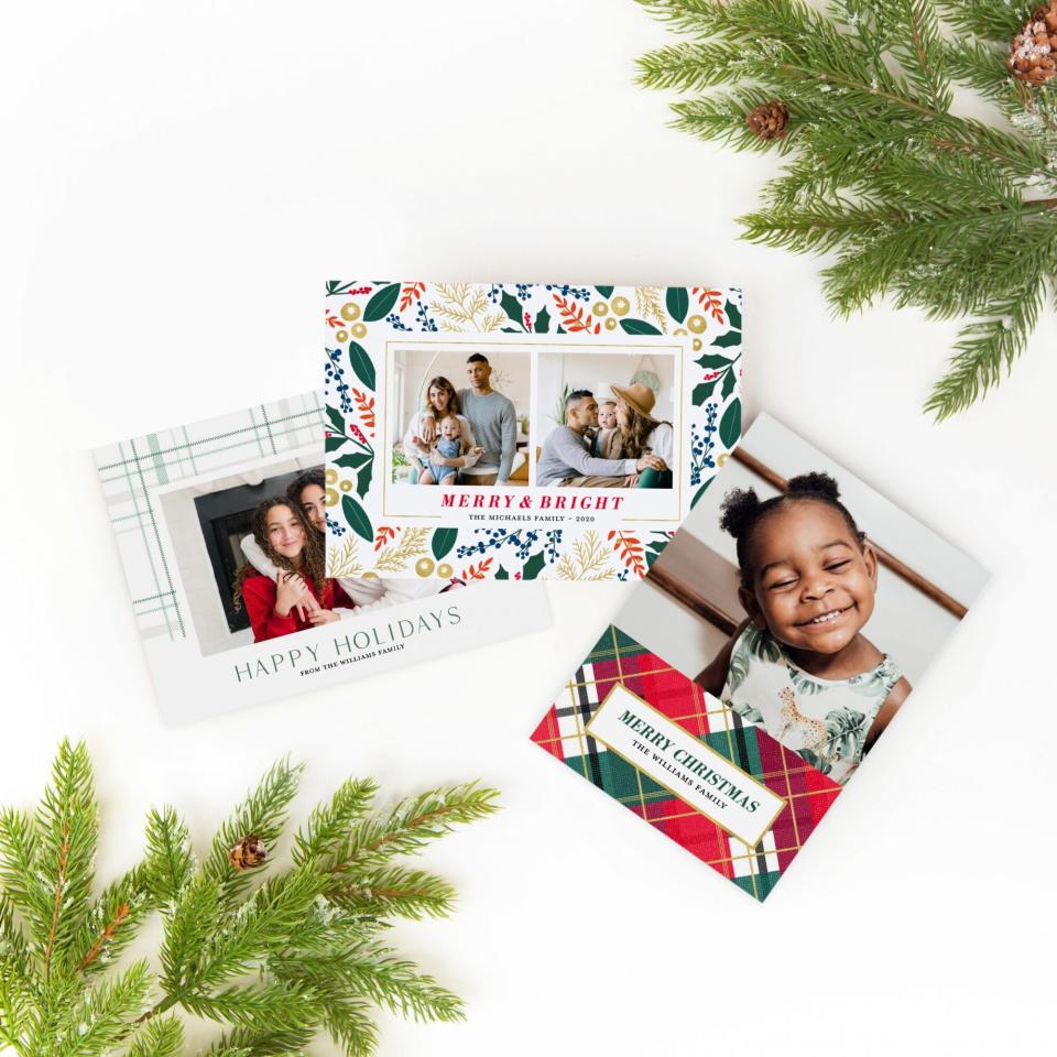 Martha Stewart x Mixbook Holiday Card Designs