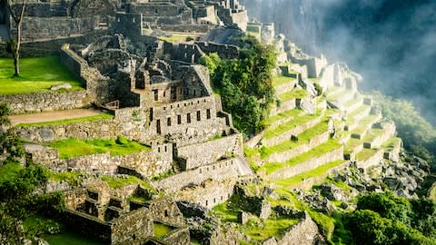 The lost city of the Incas - Credit: GETTY