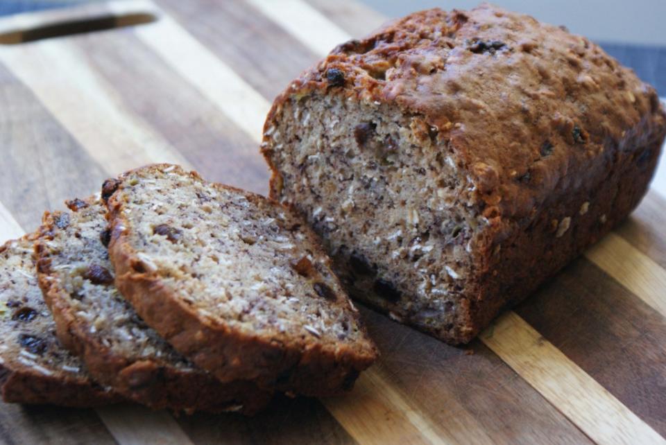 Bowl-of-Oatmeal Banana Bread