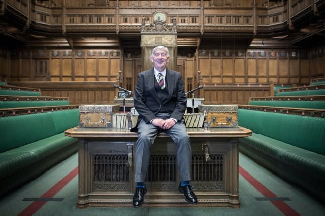 House of Commons Speaker Sir Lindsay Hoyle