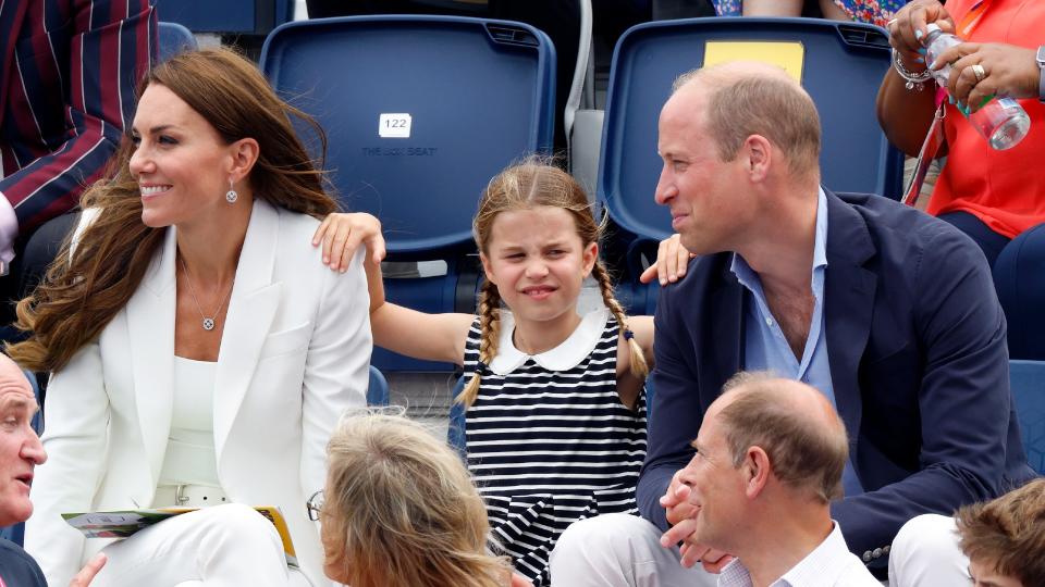 Princess Charlotte calls the shots