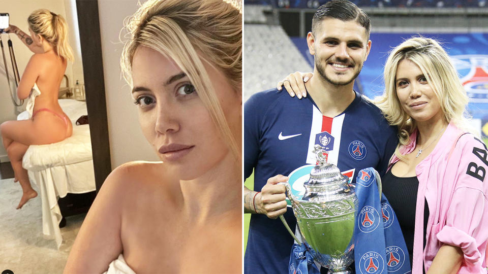 Wanda Icardi, pictured here on Instagram.