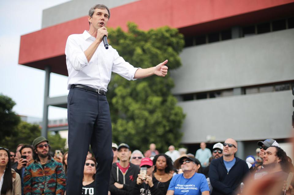 Democratic presidential hopeful Beto O’Rourke has finally taken a firm position on the case for impeaching Donald Trump for the first time in his campaign. Mr O’Rourke had previously told reporters that it was not his place to comment on whether he believes President Trump should be impeached, saying “I’m going to leave that to those members of the House who as they review those findings can make that decision. But ultimately at this point I believe that this is going to be decided in November 2020.” However, it now appears the former Texas representative has had a change of heart.In an interview with the Dallas Morning News, Mr O’Rourke said: “We’re finally learning the truth about this president. And yes, there has to be consequences. Yes, there has to be accountability. Yes, I think there’s enough evidence now for the House of Representatives to move forward with impeachment.“This is our country, and this is the one chance that we get to ensure that it remains a democracy and that no man, regardless of his position, is above the law.”This marked a shift from the beginning of Mr O’Rourke’s campaign, where the Texas Democrat failed to make direct calls for impeachment, unlike Massachusetts senator and Democratic presidential candidate, Elizabeth Warren. Ms Warren’s call for impeachment was quickly echoed by prominent California Democrat, Kamala Harris, who is also running for president.In March, Mr O’Rourke told an Iowa crowd he “wasn’t out there calling for it”, referring to his prior comments on impeachment, while still mentioning that he believed that Mr Trump’s actions justify impeachment.Mr O’Rourke’s new position states that Mr Trump should face impeachment as he “welcomed the participation of a foreign power into our election, that sought to sway that election in his favour” and “clearly obstructed justice in firing the principal investigator”.