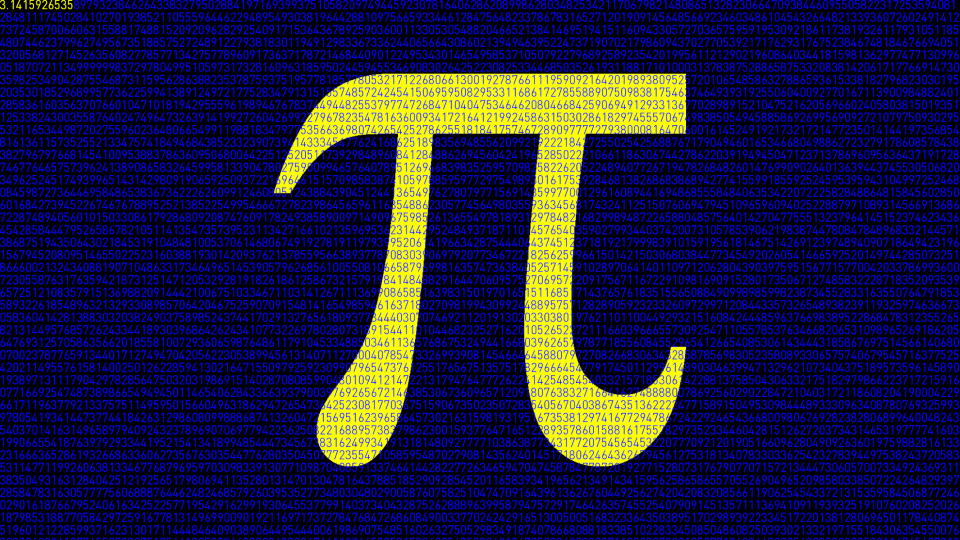Pi to 6600 digits