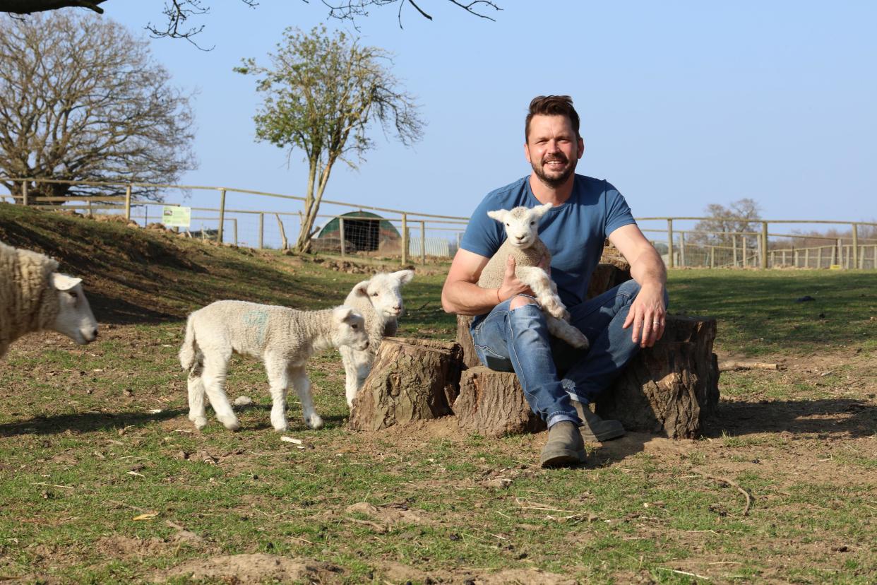 Jimmy Doherty's opened up his farm for a new series. (Richard Hughes)