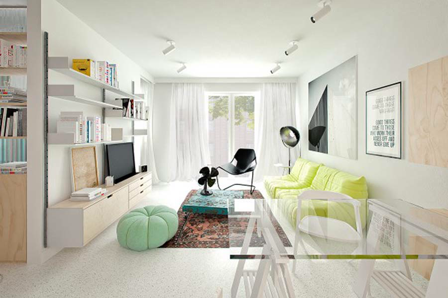 Interior design ideas for small apartments under 50 square meters - The HipVan Blog