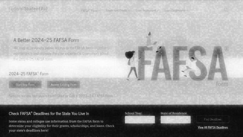 FAFSA form