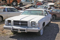 <p>Desert Valley Auto Parts of Black Canyon City has this highly unusual 1979 Chrysler 300 two-door hardtop for sale. Basically a souped-up Cordoba, this limited edition car has a 195bhp V8 under its bonnet. All of them were finished in white, and had distinctive red leather interiors. </p><p>Considering that only 4000 were sold, the $5500 price tag is easily justified.</p>