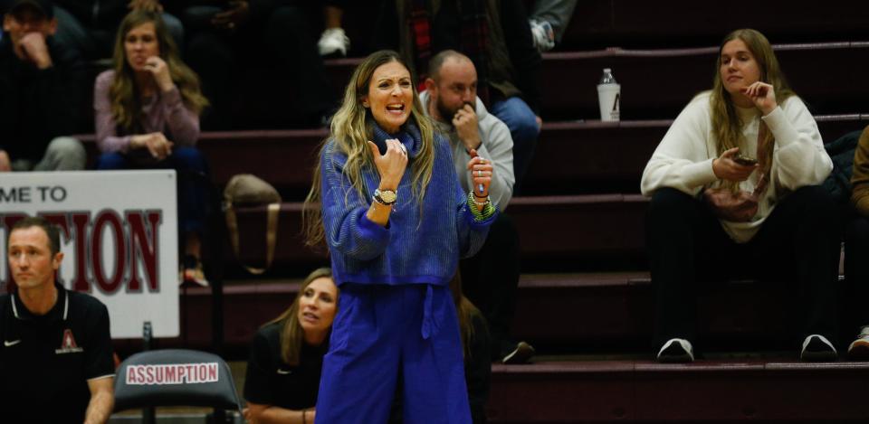 Assumption’s Caryn Kovatch was voted the Seventh Region Coach of the Year.