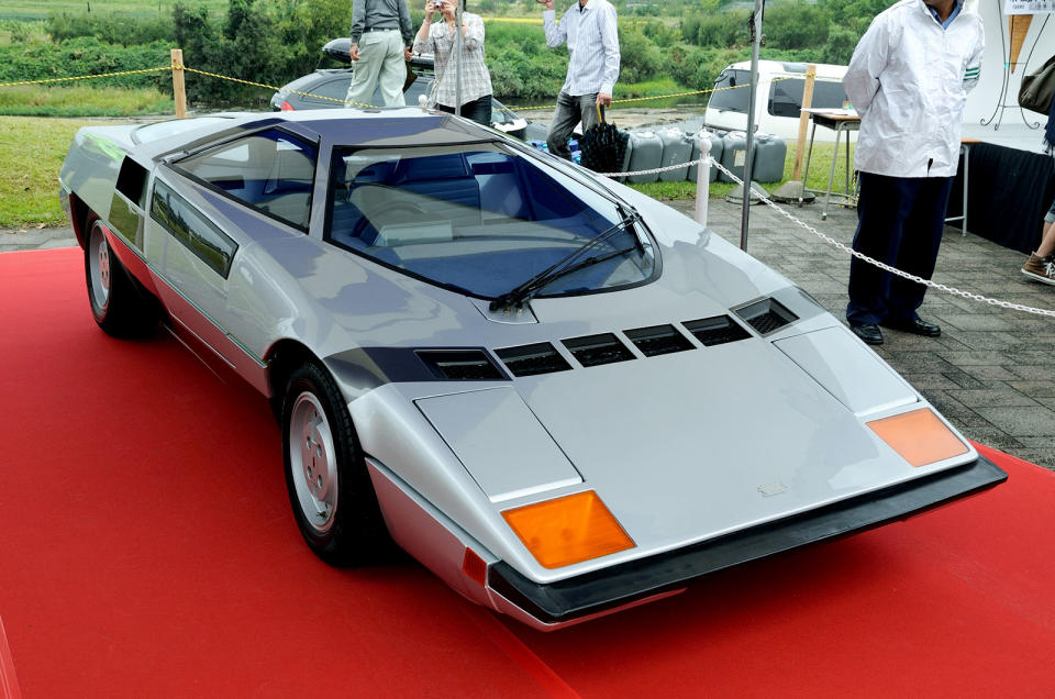 <p>When the wraps were taken off the Dome Zero at the 1978 Geneva motor show there were some sharp intakes of breath. How could a Japanese outfit produce something so far out? Crazier than a Countach, the Zero was amazing but its maker couldn’t afford to put it through Japanese homologation tests. It wouldn’t have been that quick anyway; the 2.8-litre straight-six offered just 145bhp – but <strong>what a looker</strong>.</p>