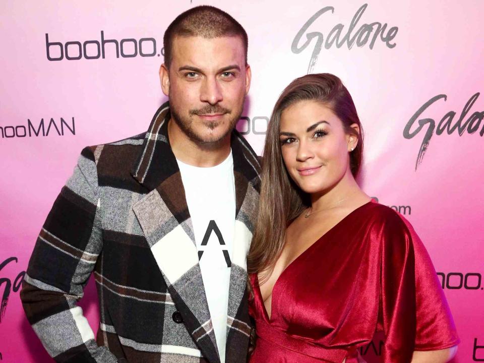 <p>Tommaso Boddi/Getty</p> Jax Taylor and Brittany Cartwright at the boohoo.com LA Pop-up Store Launch Party with Galore Magazine on November 1, 2017 in Los Angeles, California.