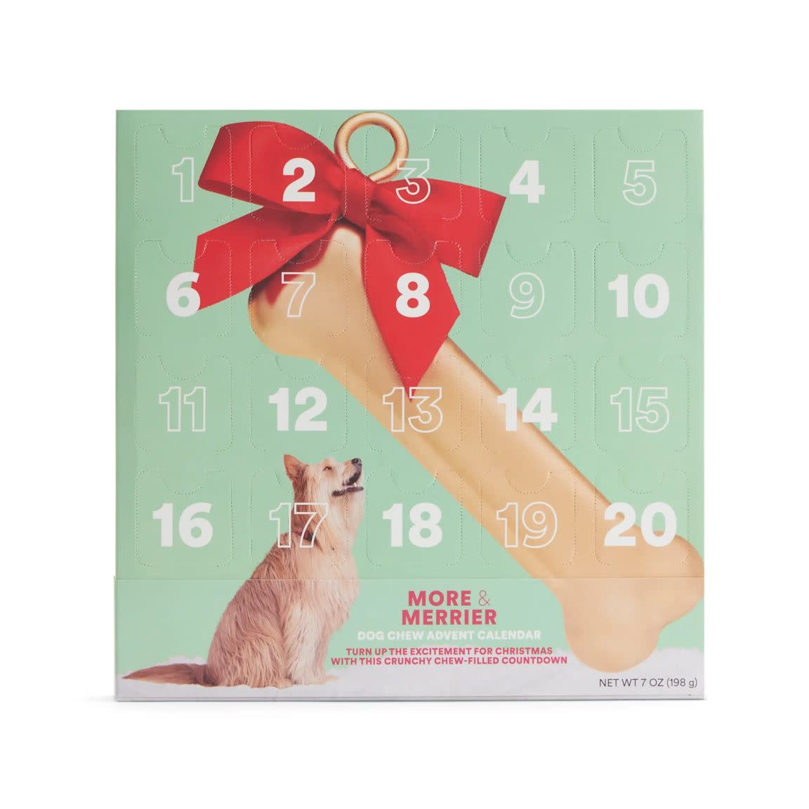 More and Merrier Assorted Dog Chew Advent Calendar