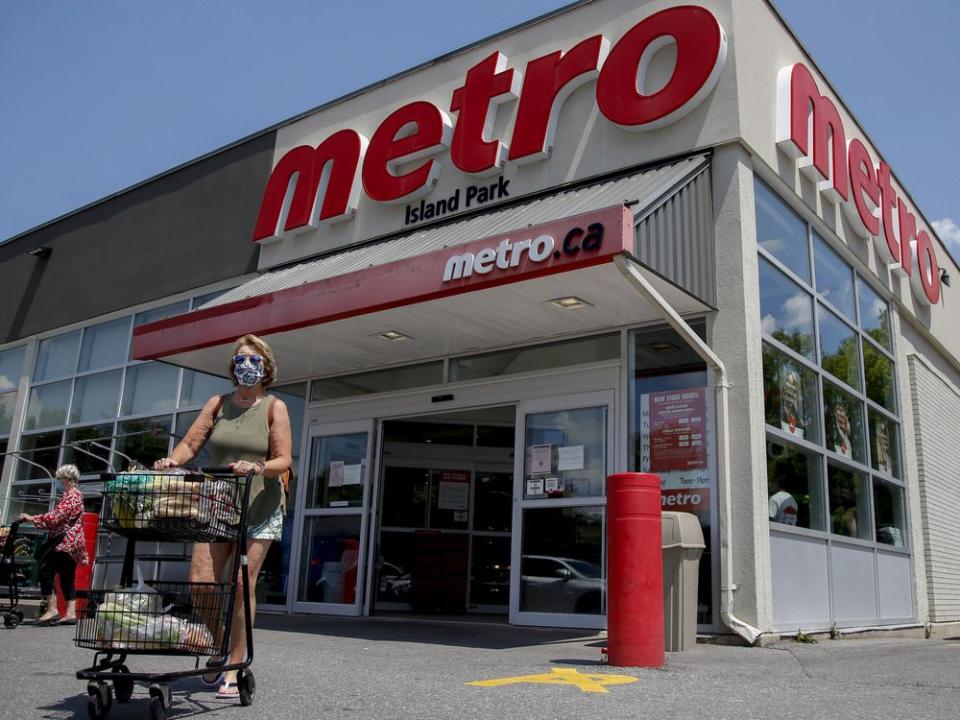  A Metro store in Ottawa.