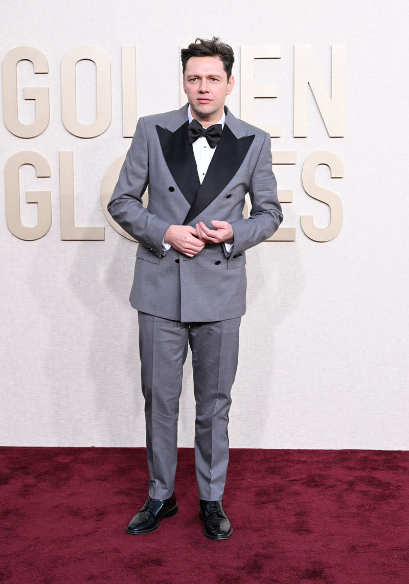 Christian Friedel at the 81st Golden Globe Awards held at the Beverly Hilton Hotel on January 7, 2024 in Beverly Hills, California.