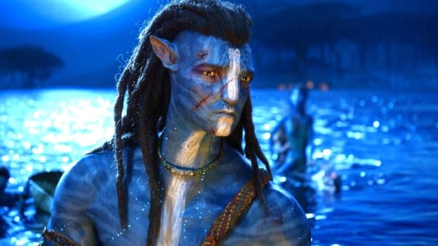 Sam Worthington as Jake Sully in "Avatar: The Way of Water." He will reprise the role in "Avatar 3."<p>20th Century Studios</p>