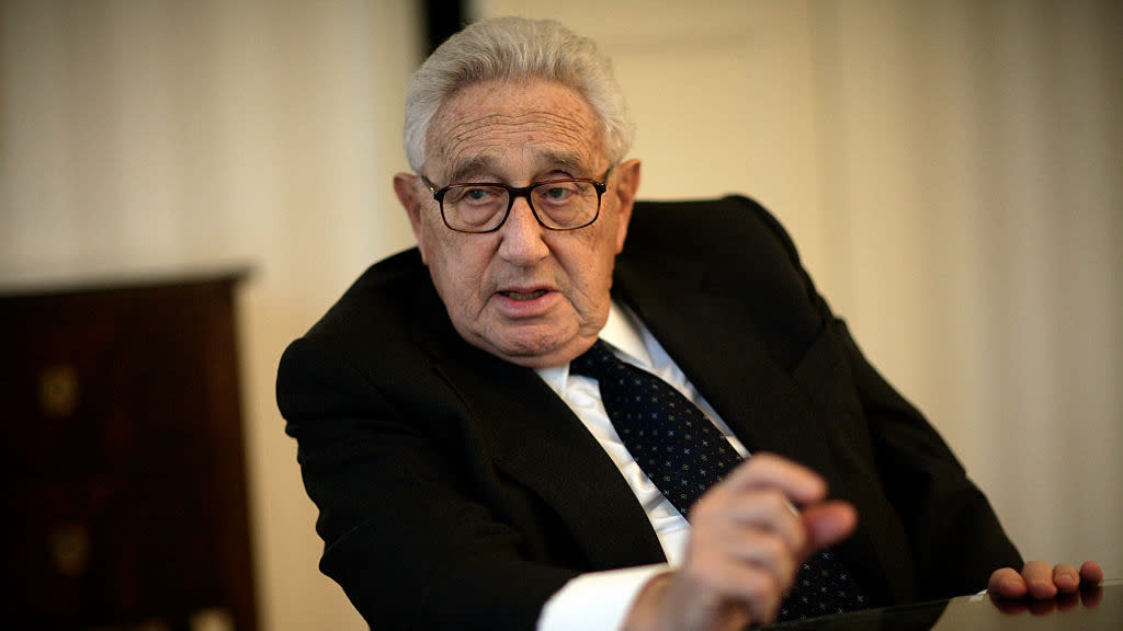  Henry Kissinger in 2007. 