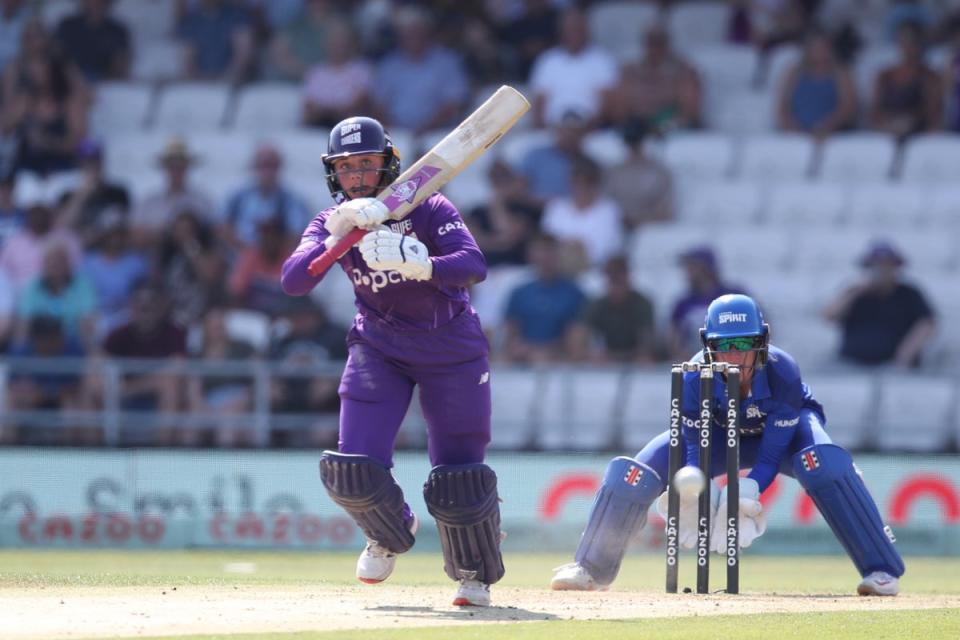 Bess Heath helped Northern Superchargers to victory over London Spirit in the Women’s Hundred (Getty Images)