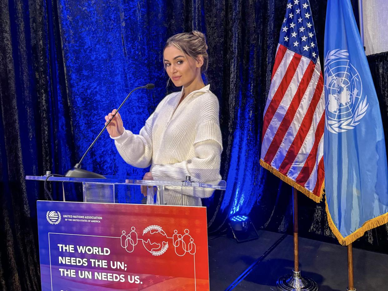 Climate activist Sophia Kianni is the youngest United Nations advisor in US history.