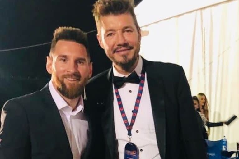 Marcelo Tinelli y Lionel Messi tuvieron un reencuentro muy especial (Foto Instagram @marcelotinelli)