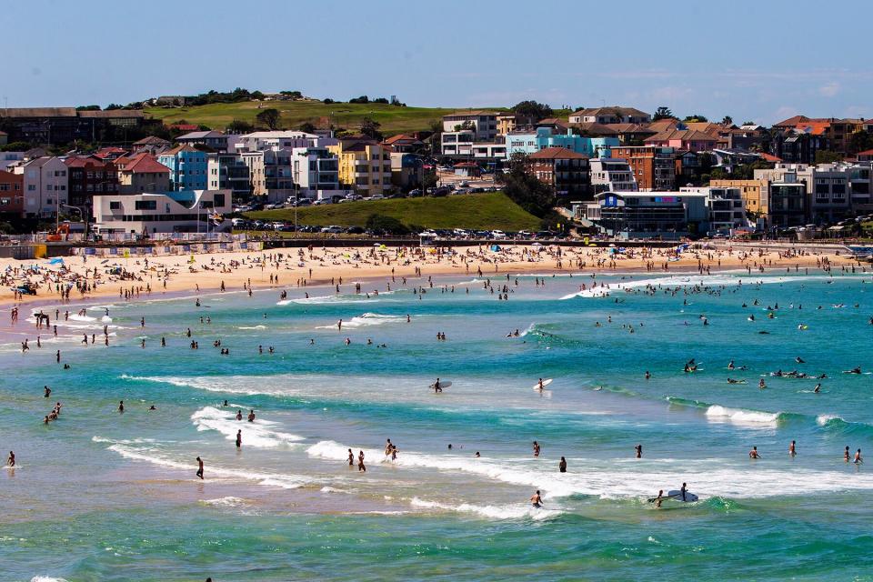 A general view of Bondi Beach in Sydney, Australia.