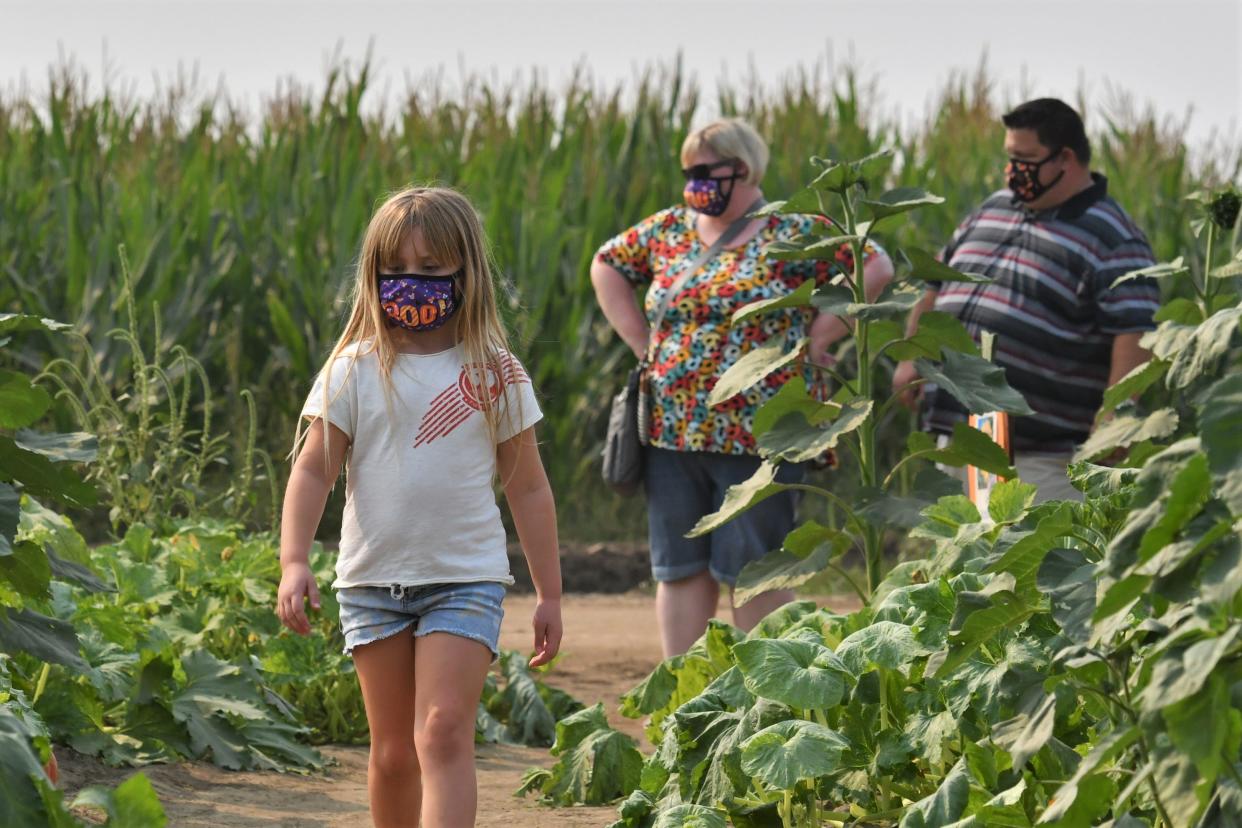 Vossler Farms is back for another year of Halloween fun for South Valley and Tulare County families. The pumpkin patch has taken a number of precautions to keep people safe during the COVID-19 pandemic, including extending business hours to reduce crowds and encouraging social distancing.  Visit the Visalia family farm daily for pumpkins, hay rides and the corn maze - "The Mighty Dragon" this year.