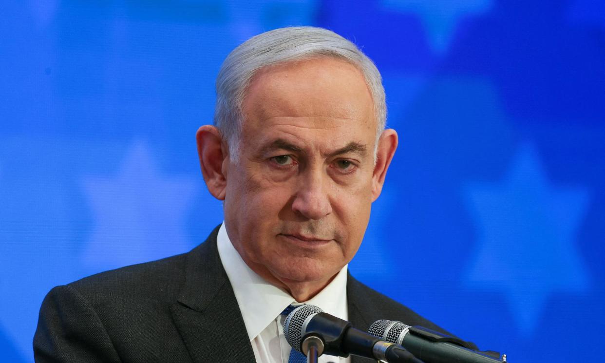 <span>‘Hamas gave Netanyahu the excuse he needed to act the strongman.’</span><span>Photograph: Reuters</span>