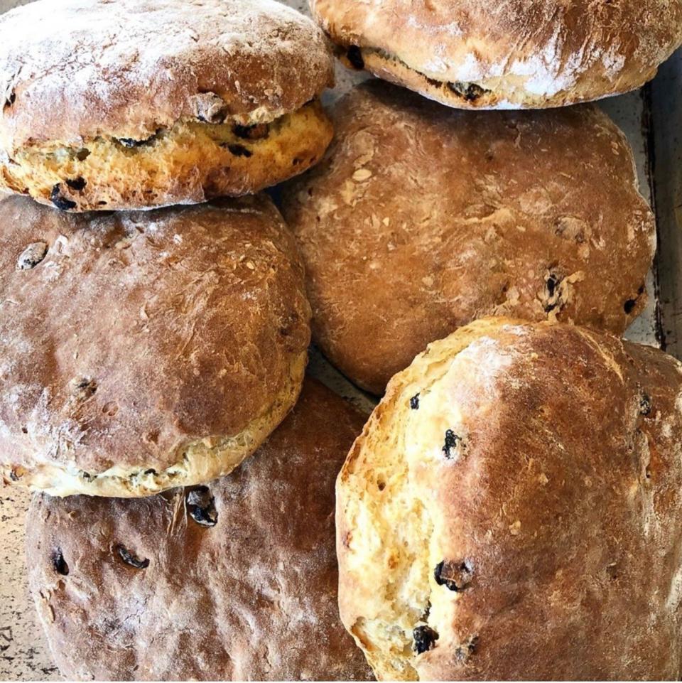 PHOTO: Irish soda bread from Sugar and Scribe in La Jolla.  (Julie Hosler, Specialty Produce)