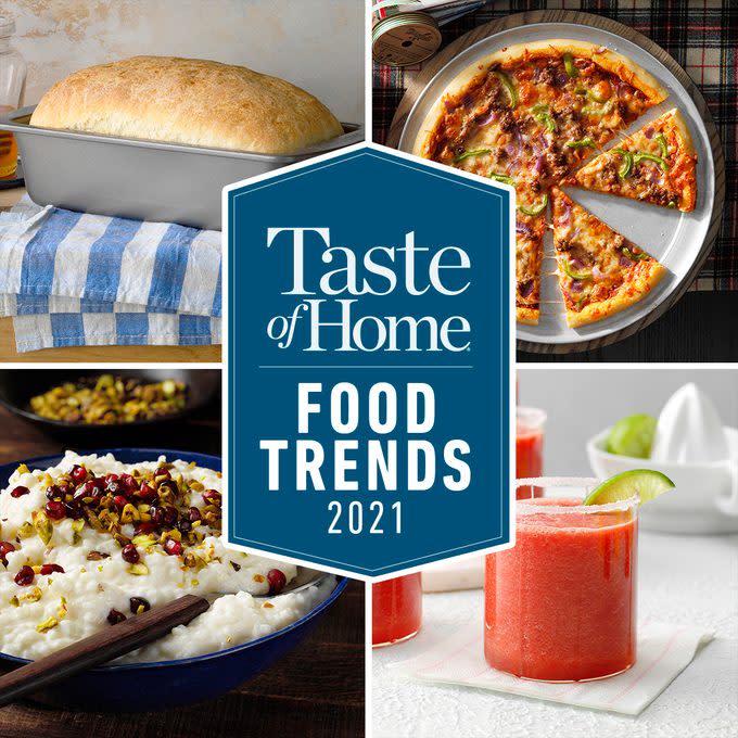 <a href="https://www.tasteofhome.com/collection/taste-of-home-food-trends-2021/" rel="nofollow noopener" target="_blank" data-ylk="slk:Taste of Home Names the Food Trends Headed for Your Kitchen in 2021;elm:context_link;itc:0;sec:content-canvas" class="link rapid-noclick-resp">Taste of Home Names the Food Trends Headed for Your Kitchen in 2021</a>