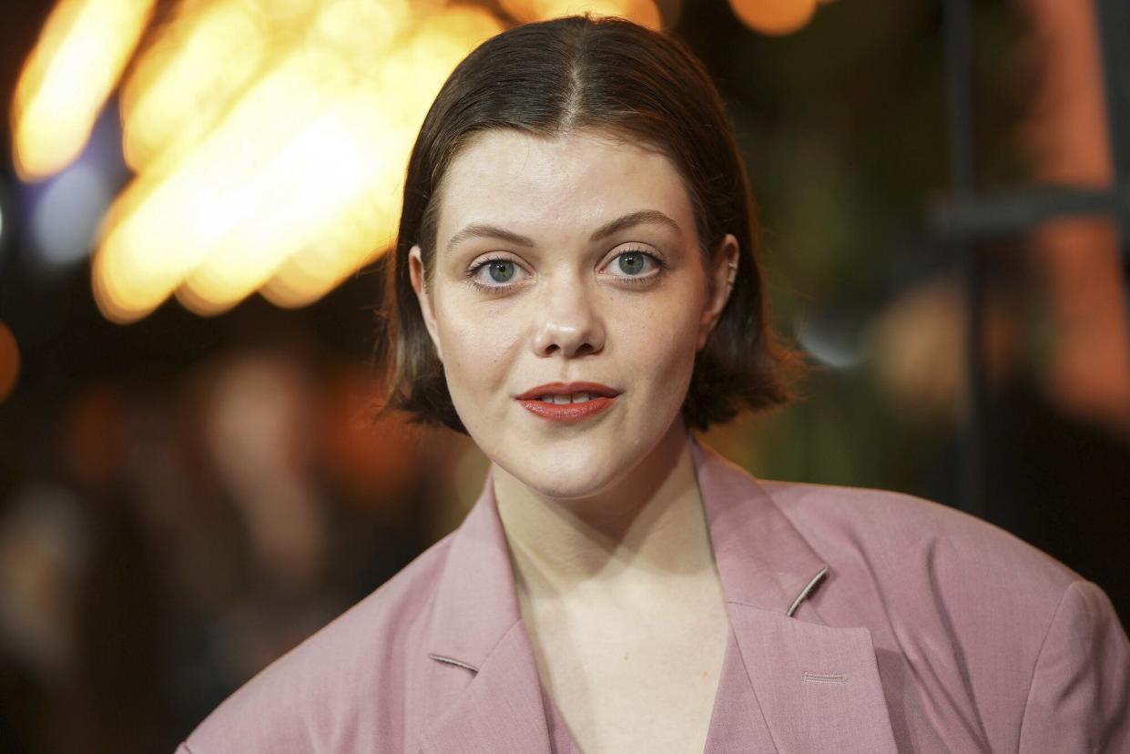 Georgie Henley poses for photographers upon arrival for the UK Gala Screening of the film 'The Woman King' in London The Woman King Premiere, London, United Kingdom - 03 Oct 2022