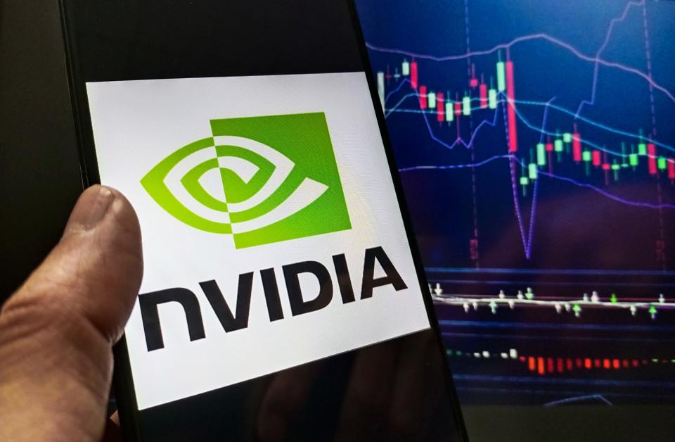 Las acciones de Nvidia. (Photo Illustration by Costfoto/NurPhoto via Getty Images)