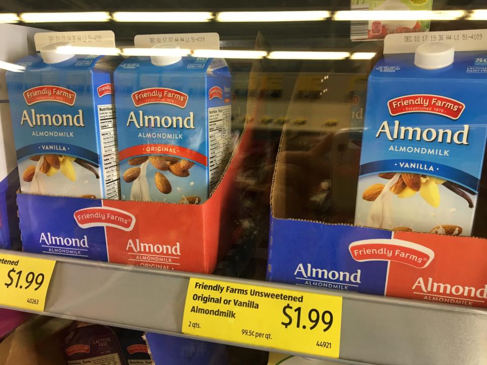 Aldi Almond Milk