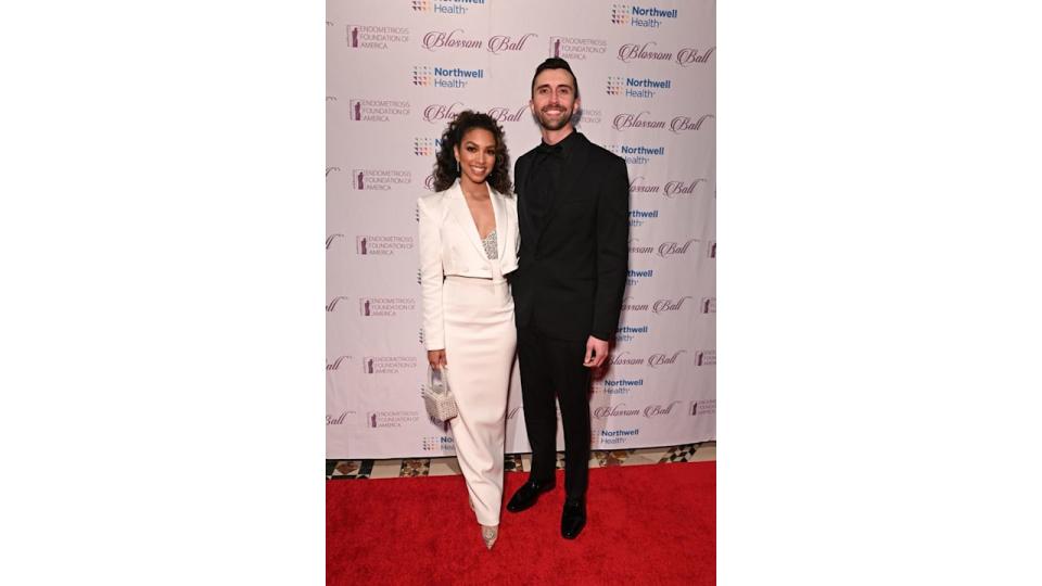  Corinne Foxx and Joseph Hooten attend Endometriosis Foundation Of America's (EndoFound) 11th Annual Blossom Ball at Cipriani 42nd Street on March 20, 2023