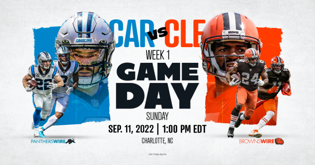 How to watch Panthers vs. Browns: Time, TV and streaming options for Week 1