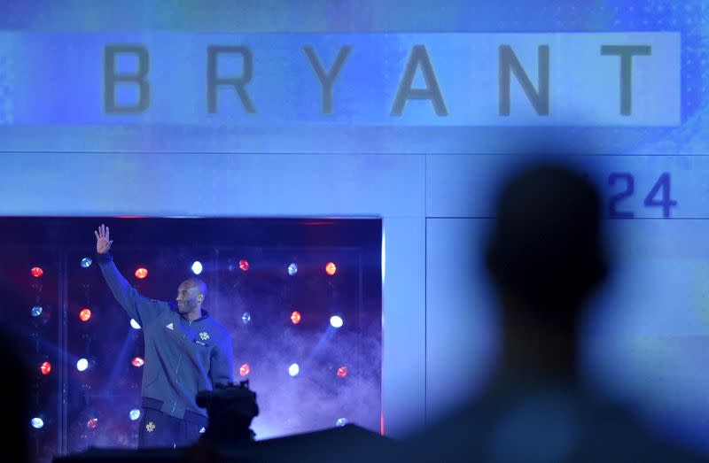 FILE PHOTO: Western Conference forward Bryant of LA Lakers is introduced in Toronto