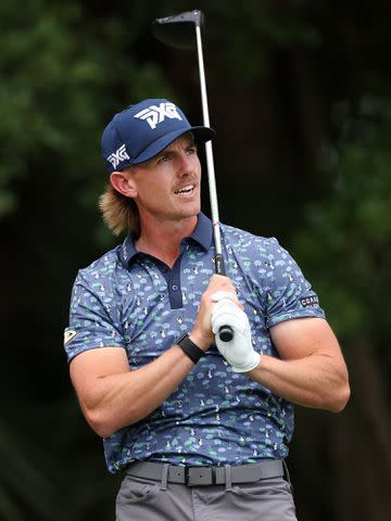 <p>Brennan Asplen/Getty</p> Jake Knapp during the third round of The Cognizant Classic on March 02, 2024 in Palm Beach Gardens, Florida.