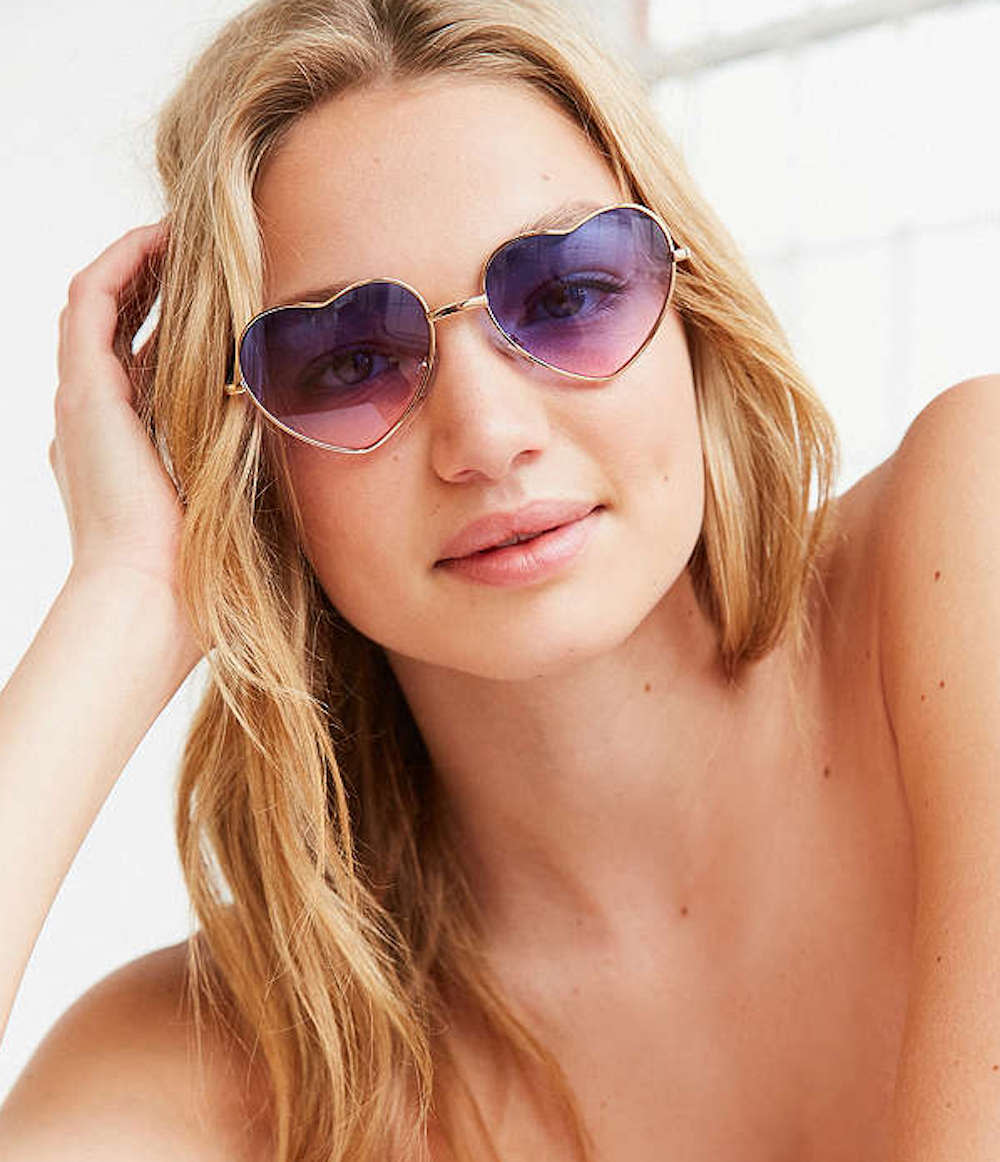 From heart-shaped sunnies to bedazzled shades, here are 16 items to shop for National Sunglasses Day