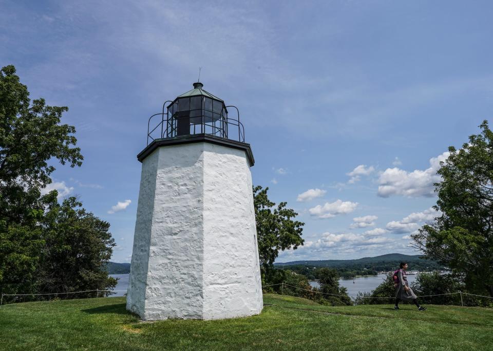 Stony Point lighthouse.