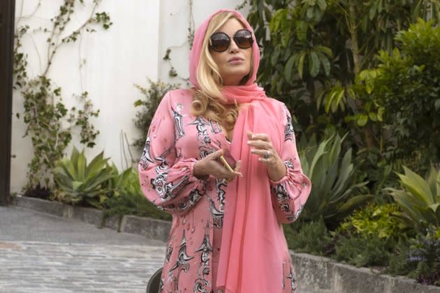 Jennifer Coolidge as Tanya in 'The White Lotus' Season Two.  - Credit: HBO