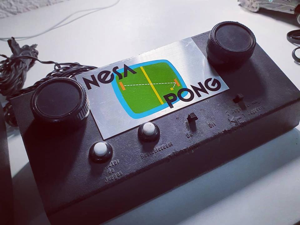 Nesa Pong, consola mexicana de 1972 - Imagen: México Desconocido