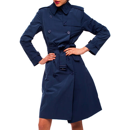 A chic trench coat