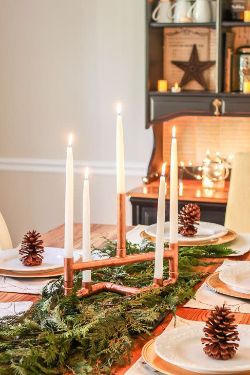 DIY Christmas Centerpiece