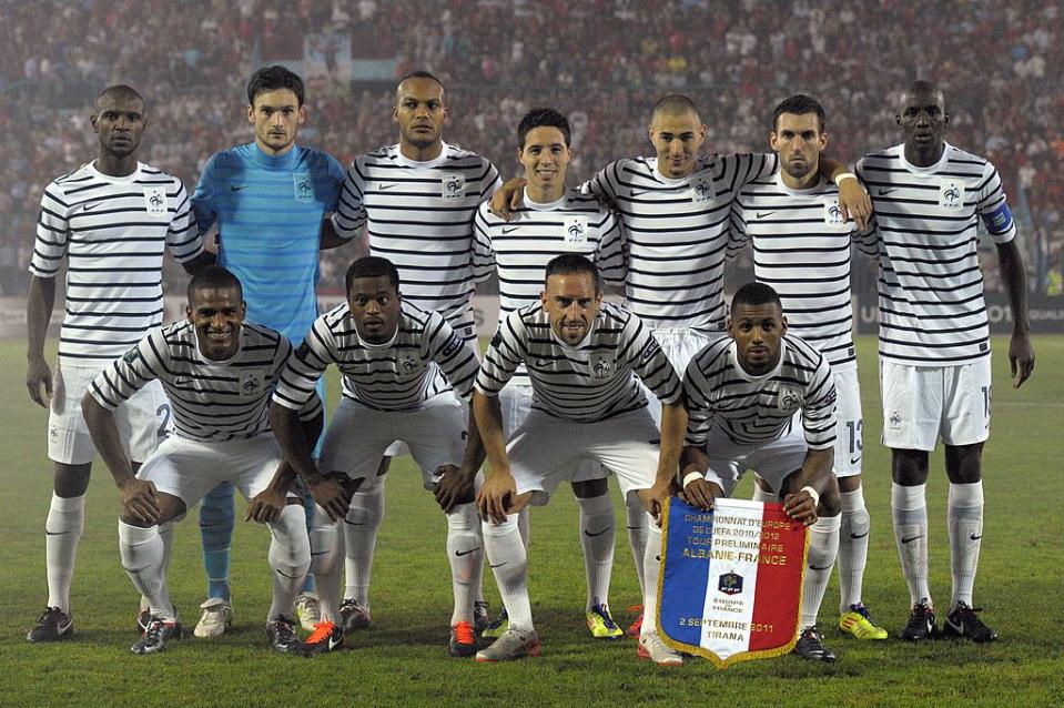 France, away, 2011